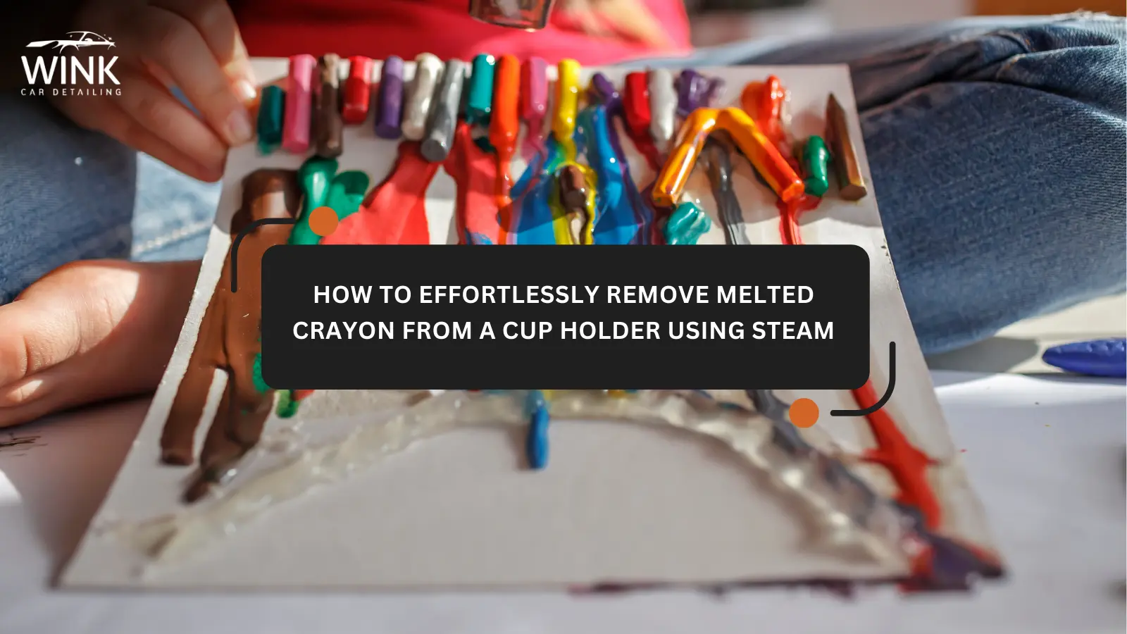 How to Effortlessly Remove Melted Crayon from a Cup Holder Using Steam